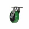 Vestil Green Swivel Polyurethane 6 x 2 Caster CST-FC47-6X2DT-S